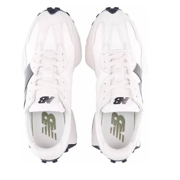 New Balance 327 ~ 2025~ Women's Sneakers Shoes Casual White Dark Olivine 6 - 10 - Picture 7 of 8